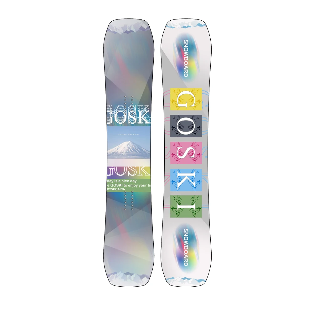 

Снежная доска для начинающих, обучение катанию на лыжах, сноуборд для взрослых, изготовленная на заказ лыжная фабрика, сделано в Китае