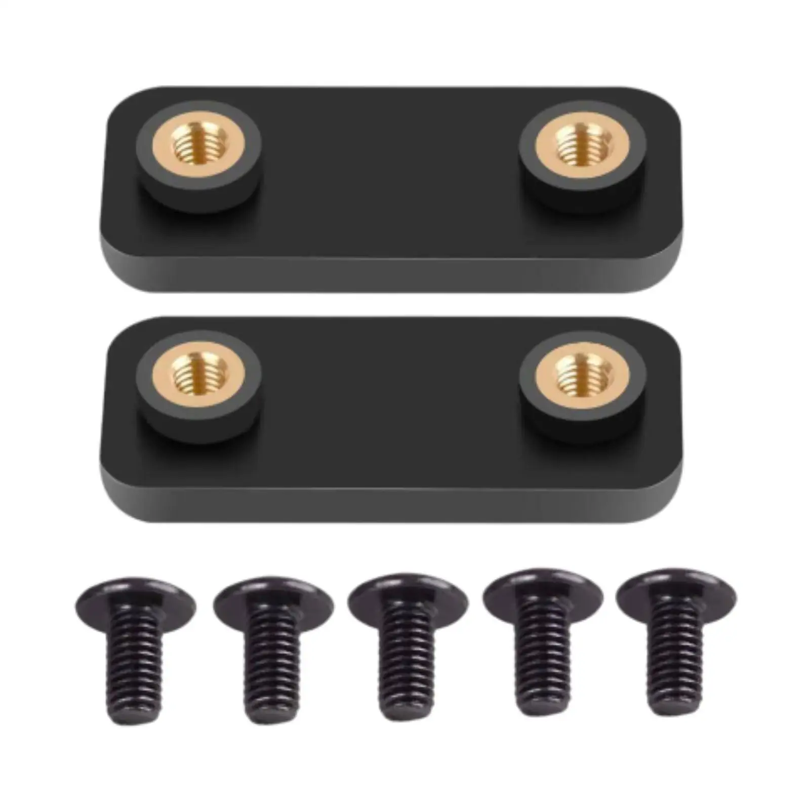 

Truck Cap Rear Door Mounting Plate Durable Black Plastic Accessory for LEER Cap Models 64658 Compatible