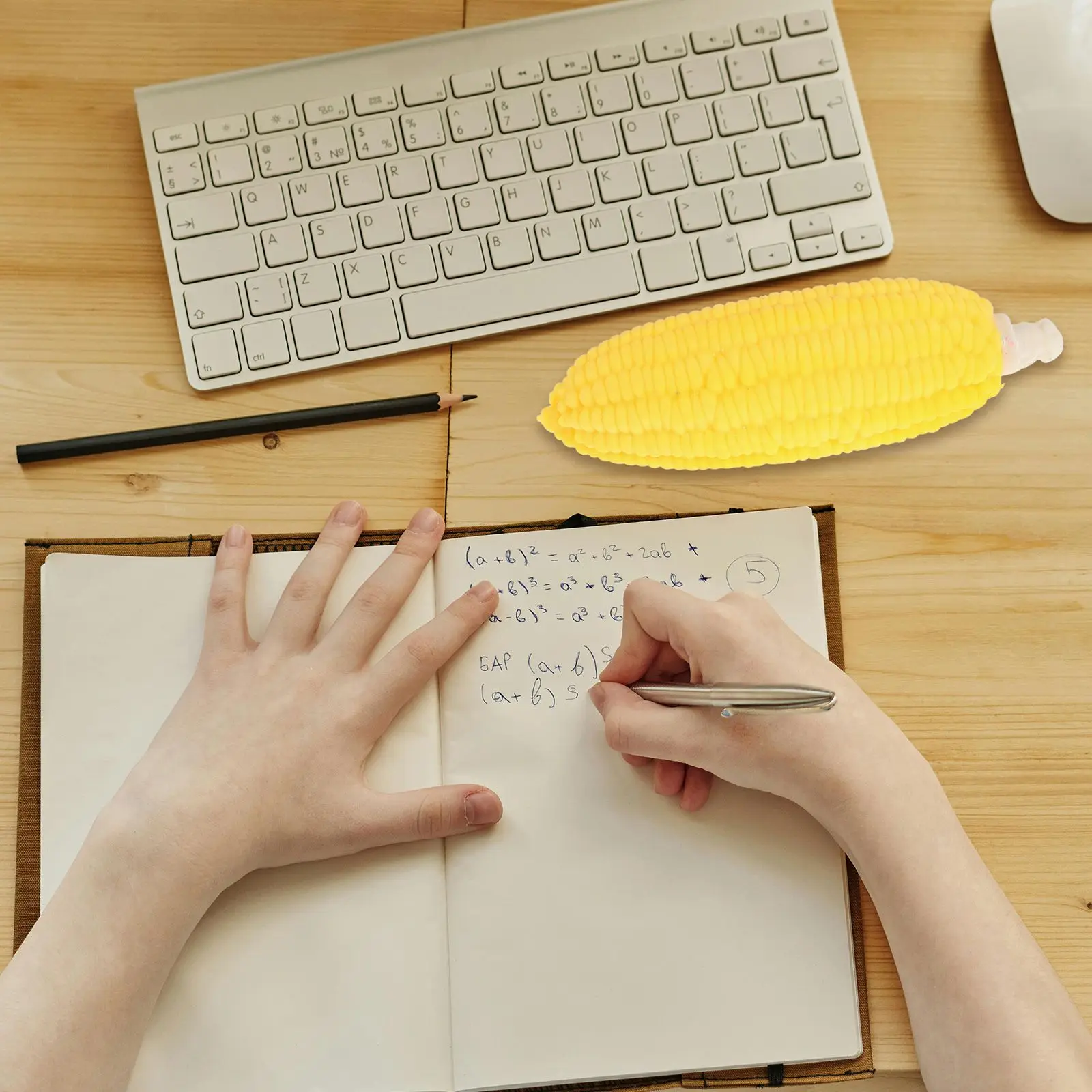 Brinquedos de milho em forma de casa elástico sensorial brinquedo festa espremer favores vegetais adorável