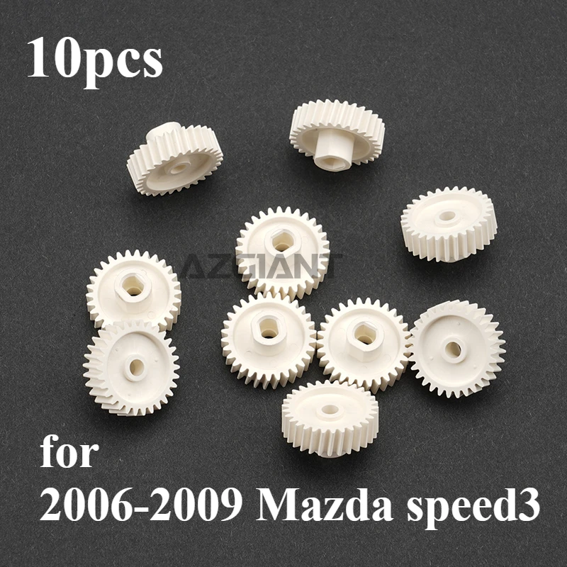 

AZGIANT 30T for 2006 2007 2008 2009 Mazda speed3 Car Side Mirrors Folding Motor Repair Accessoires Gear Cog Replacement 4/10pcs