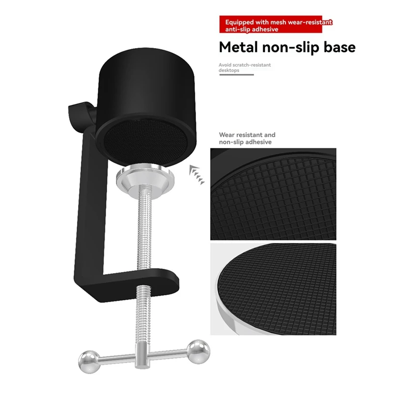Soporte voladizo para micrófono, soporte para micrófono, soportes de brazo de tijera ajustables para Hyperx Quadcast