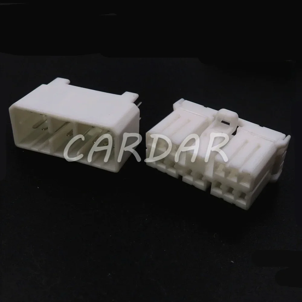 

1 Set 14 Pin Car Oxygen Sensor Plastic Housing Unsealed Wire Cable Harness Electrical Socket AC Assembly 173852-1 368508-1