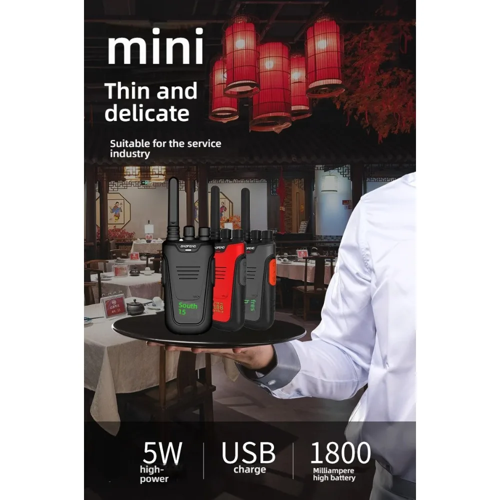 2PCS Baofeng BF-T11 Camping Long Range Walkie Talkie Wireless Set Radios Walki Kommunikation Radio Transceiver Zwei-Wege-Gegensprechanlage