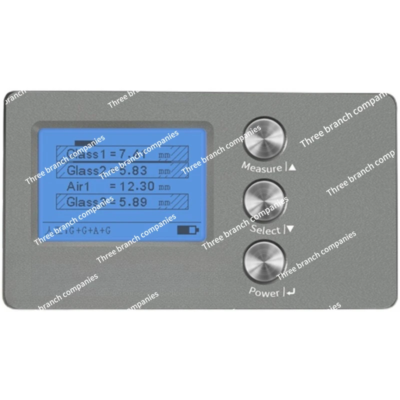 LS201 Digital Hollow Glass Thickness Meter Gauge Double Triple Glazing Measuring Tool Laser Window Glass Thickness Meter