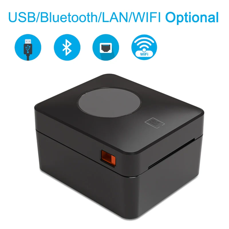 Imagem -03 - Impressora de Etiquetas Térmicas Express Waybill Impressora Código de Barras Código qr Adesivo Printer25104 mm Usb Bluetooth Wifi 9250