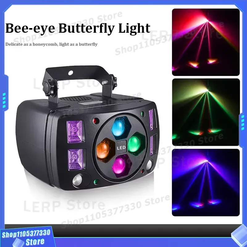 Bee Eye Pro Audio Video Lighting Butterfly Light Professional Stage Equipment for Studio Photography and Live Streaming Show