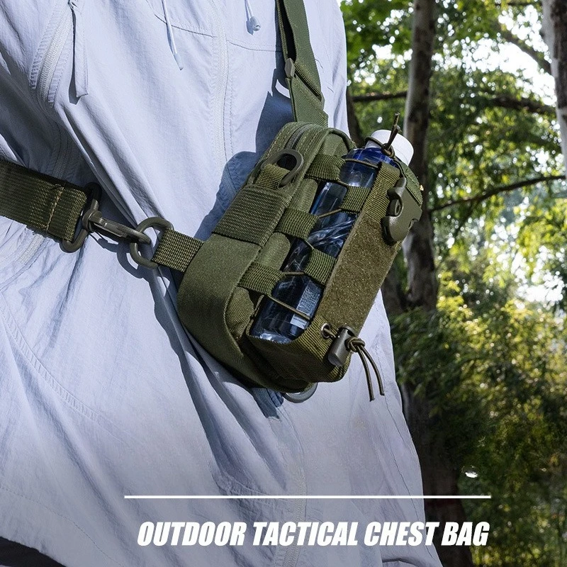 

Outdoor Multifunctional Tactical Waist Bag Convenient Mobile Phone Crossbody Bag Chest Bag Camping and Hiking Baglarge Capacity