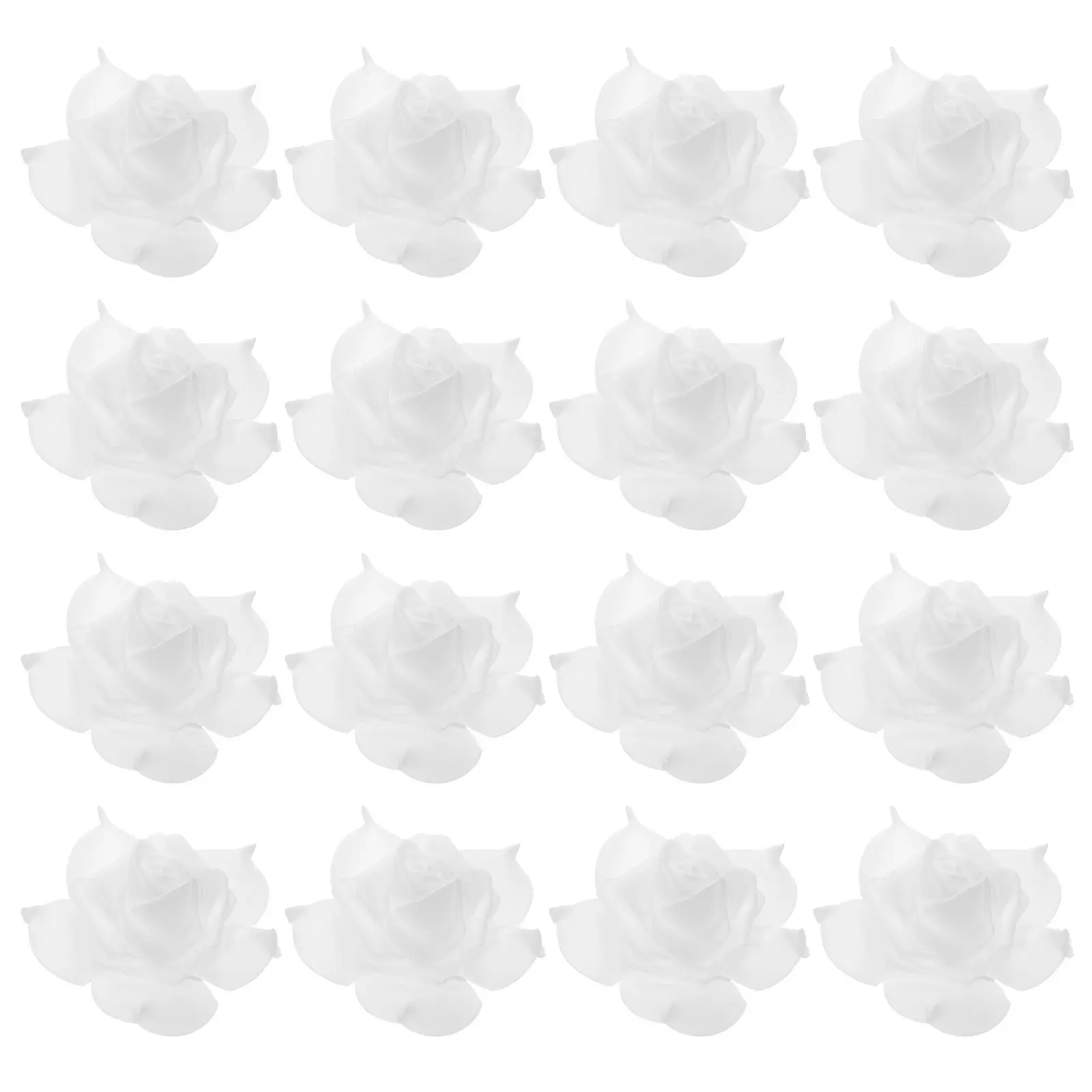 

50pcs Artificial PE Wedding Decor Bridal Shower Fake Flower Head Party Favor Bulk Fake Flower Head