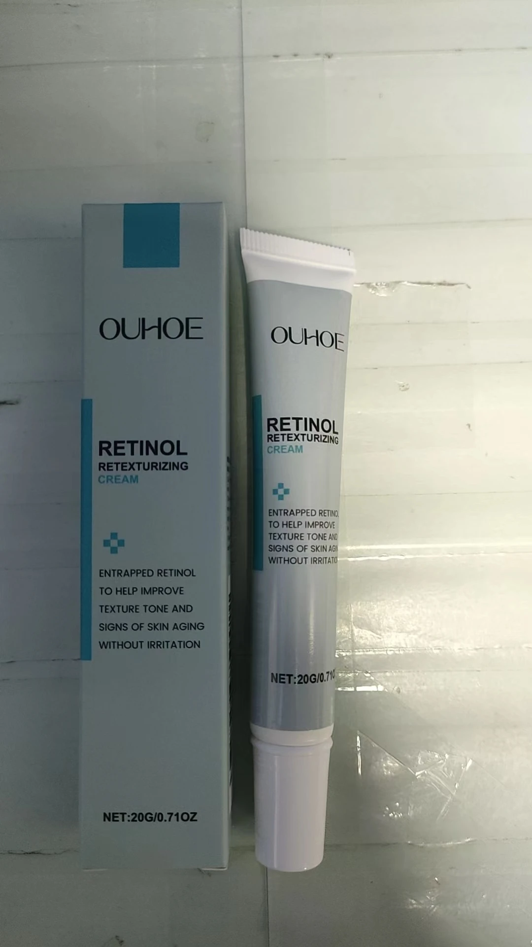 Retinol Re-Texturizing Cream - Encapsulated Retinol Anti-Aging Face Moisturizer for Wrinkles, Fine Lines & Uneven Skin Tone