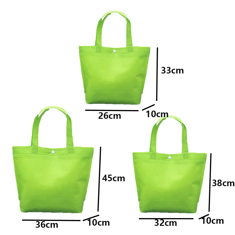 1 PC New Foldable Shopping Bag Reusable Tote Pouch Women Travel Storage Handbag Fashion Shoulder Bag Shopping Bags