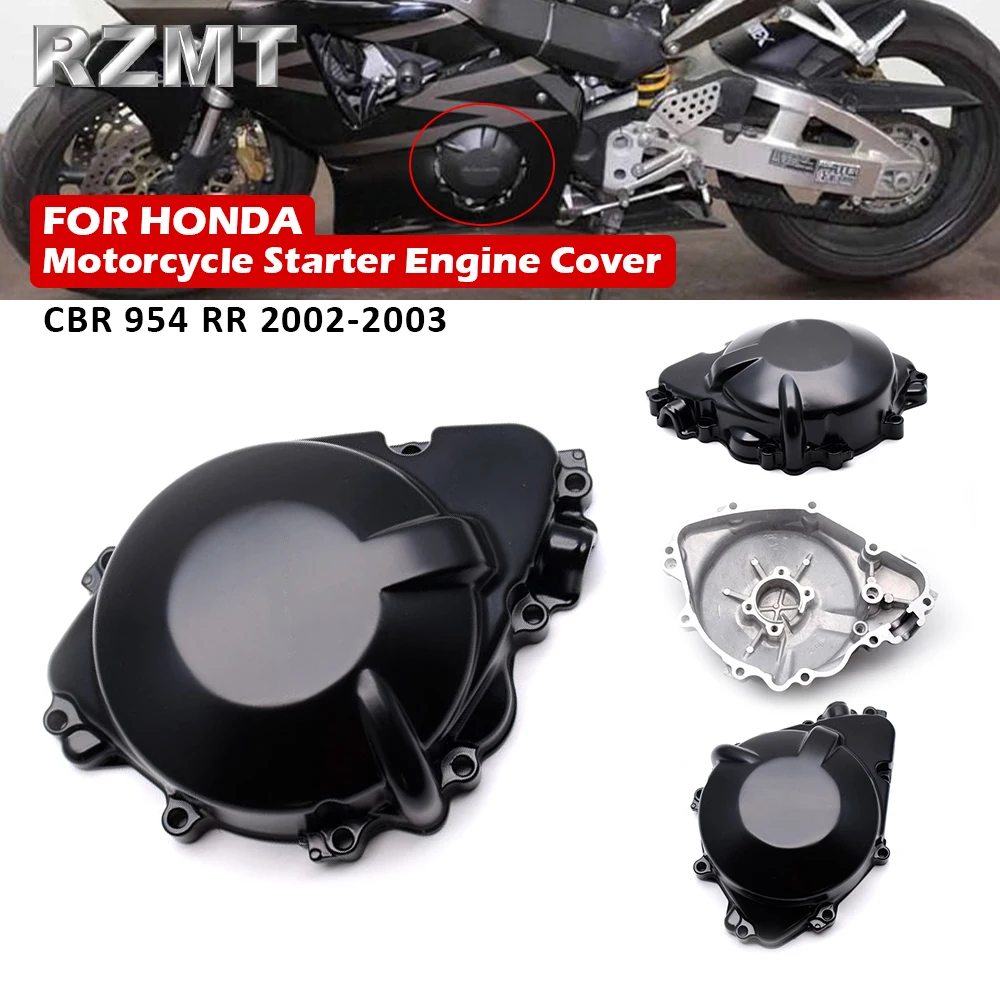 

CBR-954 Motorcycle Left Crank Case Cover Engine Stator Crankcase Gasket For Honda CBR954 CBR900 CBR954RR 2002-2003 XF-2608