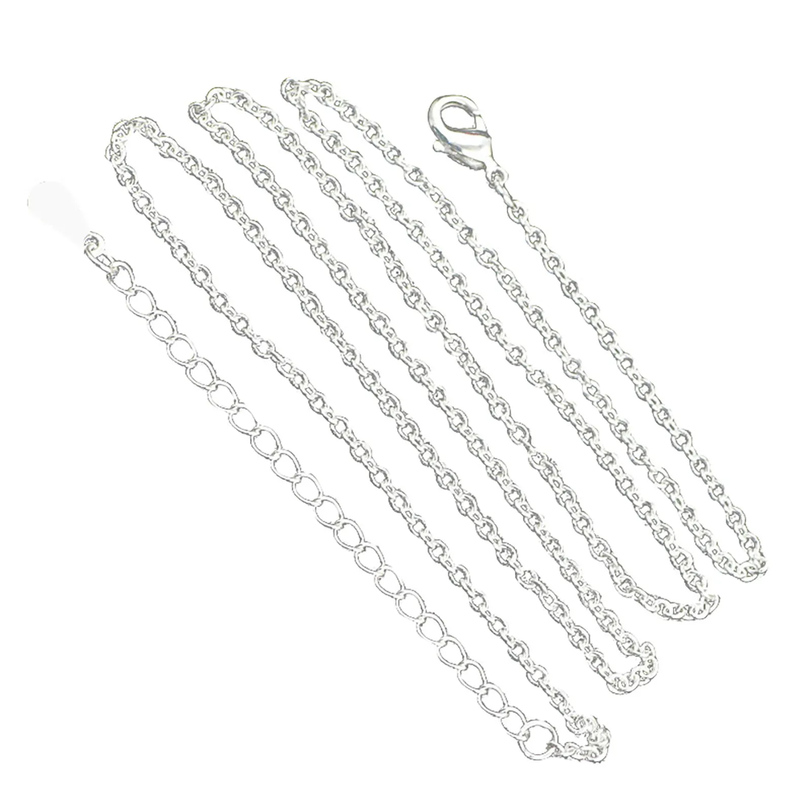 Punk Size 2-7mm Mens Curb Cuban Link Chain Stainless Steel Necklace Women Silver Color Male Jewelry Gifts For Hiphop Boy