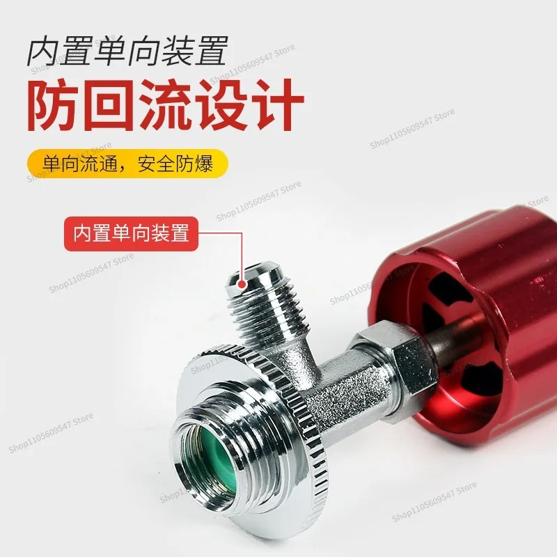 For Refrigerant Opener Refrigerant Valve Car AC Refrigerant Charging Tool