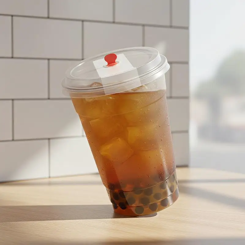 Individual Sticker Seals Bubble Tea Cup Sealing Stickers 360/460 Sheets Per Pack Preventing Spills And Ensuring A Tight Seal