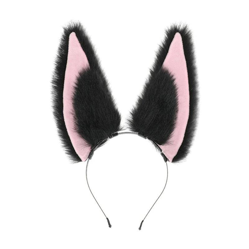 

Creatively Devil Ears Hair Hoop Women Headband Makeup Headband for Toddler Photoshooting Cosplay Hair Accessories