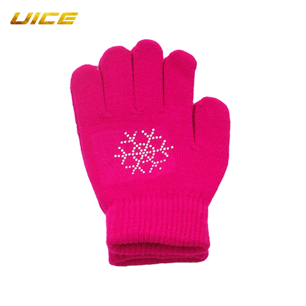 Ice Figure Skating Wrist Gloves Training Warm Hand Protector Thermal Safety For Kids Adult Ice Figure Skating Wrist Gloves