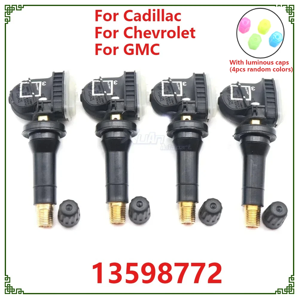 

Tire Pressure Monitor Sensor For Buick Cadillac Chevrolet GMC Hummer Pontiac Saturn 13598772 315MHz 13598771 23445327 13516164