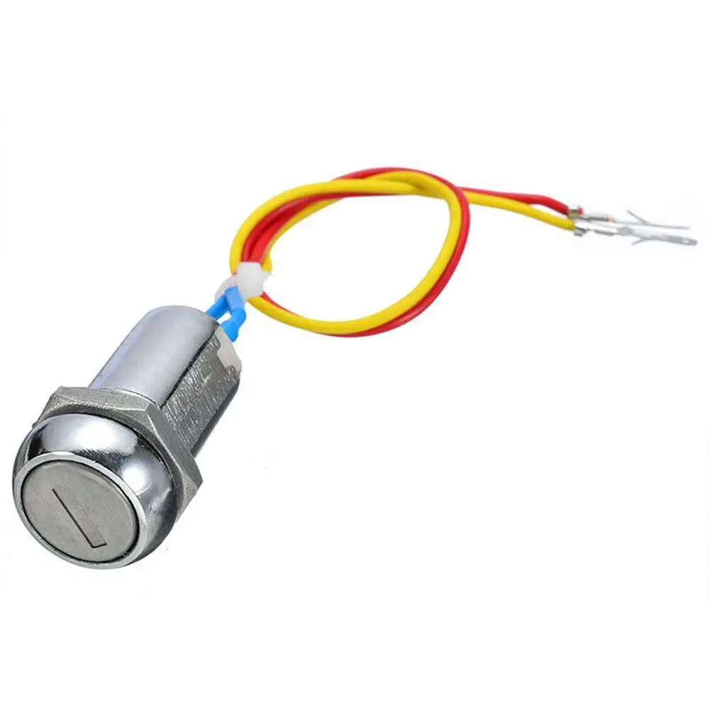 جديد وصول 1 مجموعة 2 سلك مفتاح مفتاح إشعال قفل دراجة نارية الذهاب كارت دراجة سكوتر مفاتيح للنظام الكهربائي للدراجات النارية