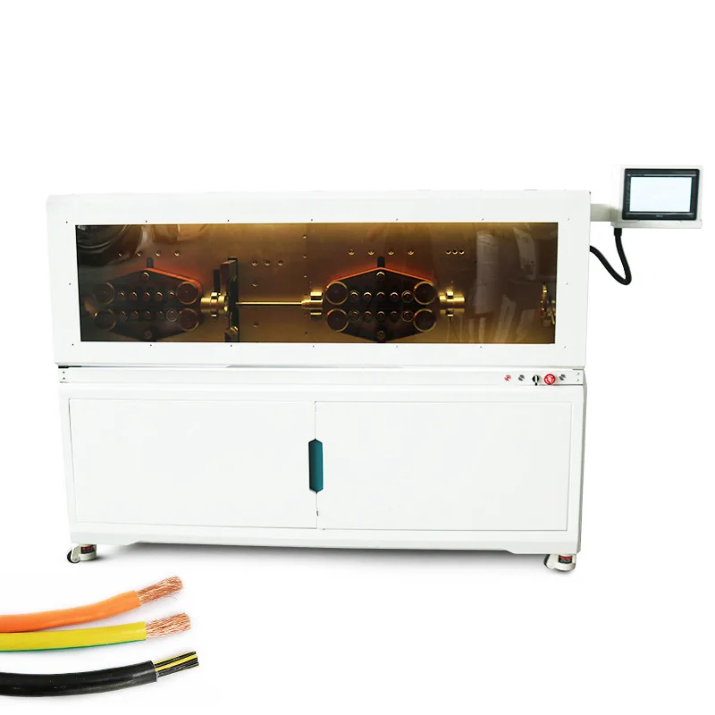 10-300mm2 Wire Harness Equipment Diameter 42mm Cable Cutting Stripper Machine Automatic Wire Stripping Machine