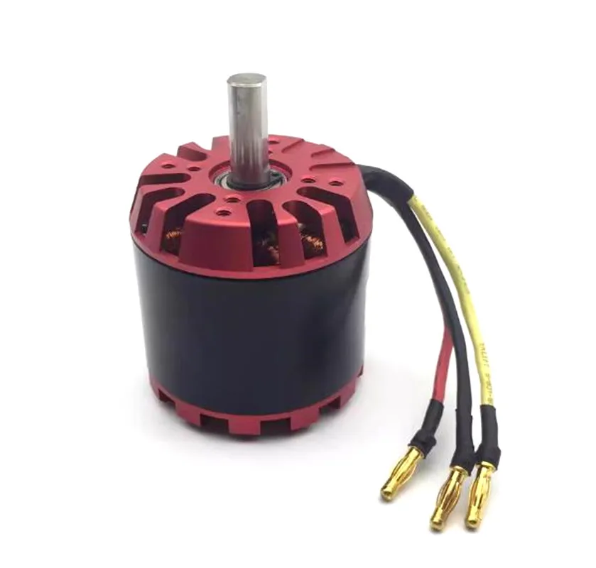 มอเตอร์ไร้แปรงถ่าน DC 6364 200kv สำหรับเครื่องบินบังคับวิทยุ รถสกู๊ตเตอร์ รถยนต์ไฟฟ้ากันระเบิด พร้อมรีโมทคอนโทรลปรับได้ แบบสี่ล้อ