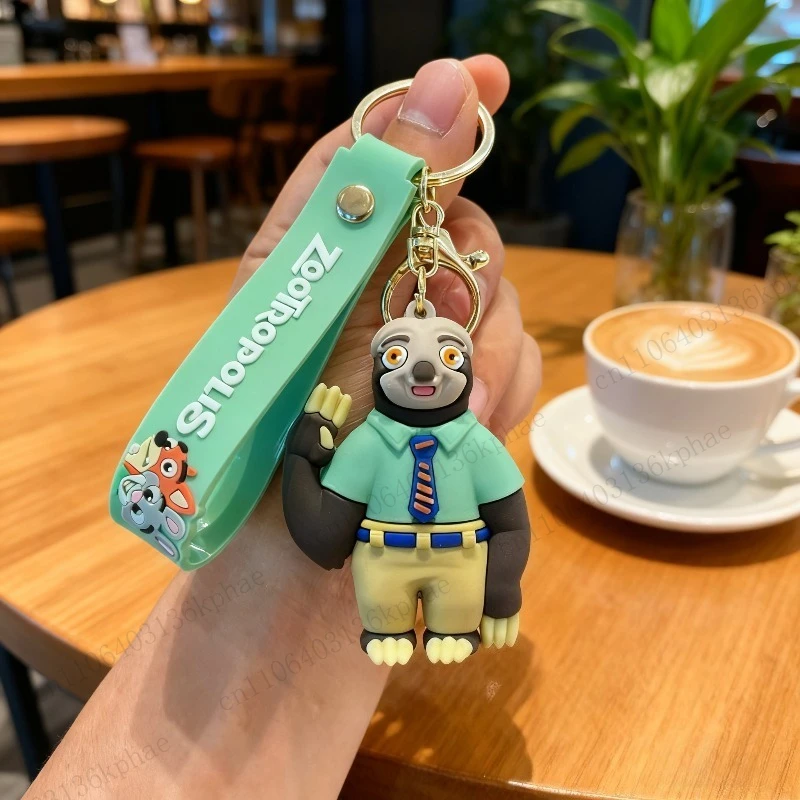 2025 ซูโทเปีย ‌   พวงกุญแจจูดี้ นิค พวงกุญแจอนิเมะ แกรี่ เดอ สเนค ‌   ตุ๊กตาช้าง พวงกุญแจ ของเล่น อุปกรณ์เสริม แฟนคลับ การ์ตูน ของขวัญน่ารัก