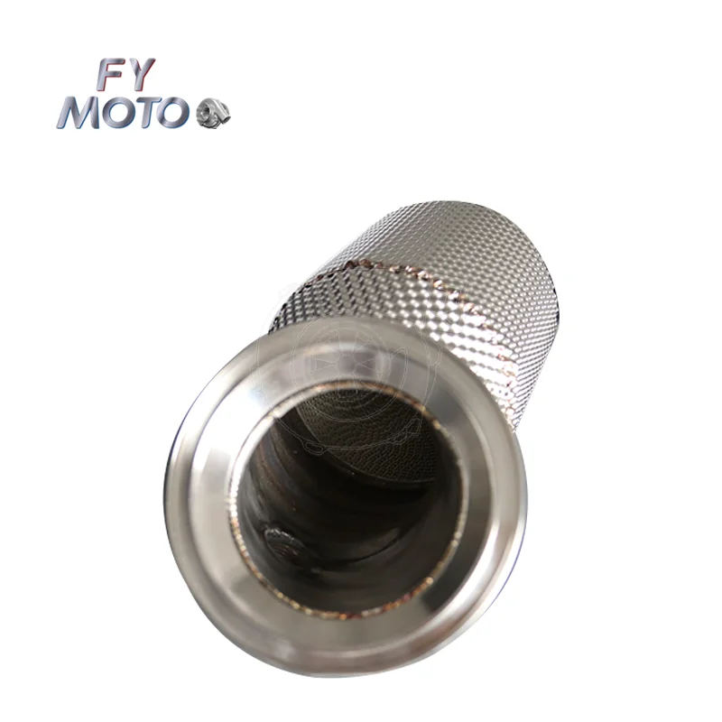 Exhaust Catted Downpipe For BMW B48 G20 330i G30 G31 520i 530i 2015+ With Heat Shield