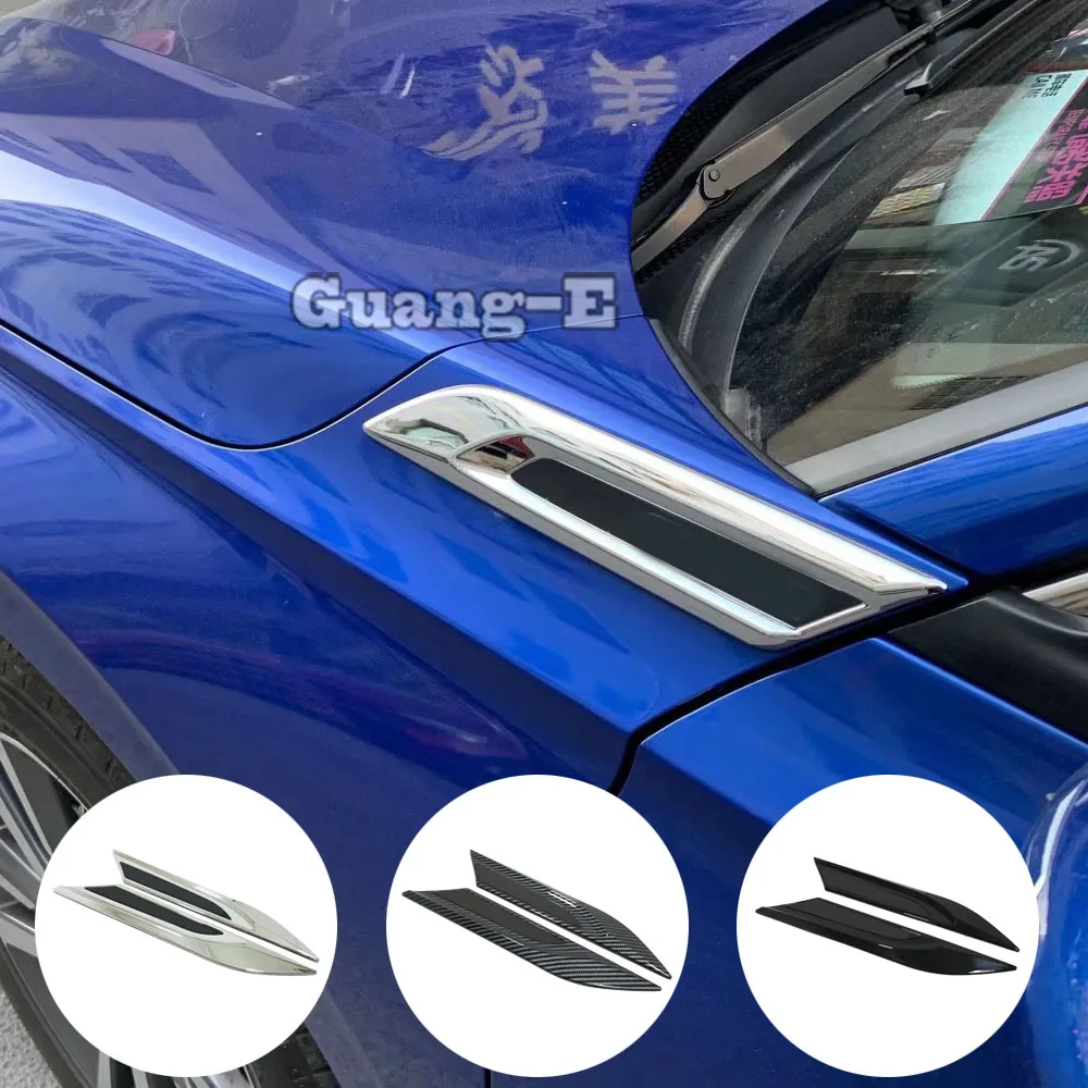 

Для Honda Civic 11-го поколения 2022 2023 2024, внешние аксессуары для автомобиля, боковое вентиляционное отверстие для кузова, воздушный поток, крыло, лопасть, боковое украшение на крыло