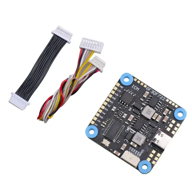 as96-para-piezas-de-drones-rc-fpv-freestyle-hd-gf30f722-icm-f722-baro-osd-5v-10v-controlador-de-vuelo-con-bec-dual-3-8s-305-x-305mm