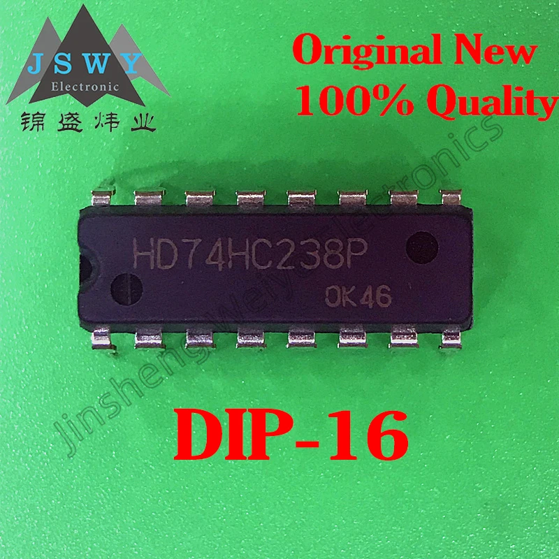 

1~50PCS CD74HC238E SN74HC238N HD74HC238P 74HC238 Direct Plug DIP16 Translator Signal Separator Chip New