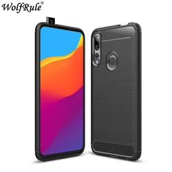 Case For Huawei Honor 9X Case Shockproof Bumper Carbon Fiber Cover For Huawei Honor 9X Cover Fundas For Huawei Honor 9X STK-LX1