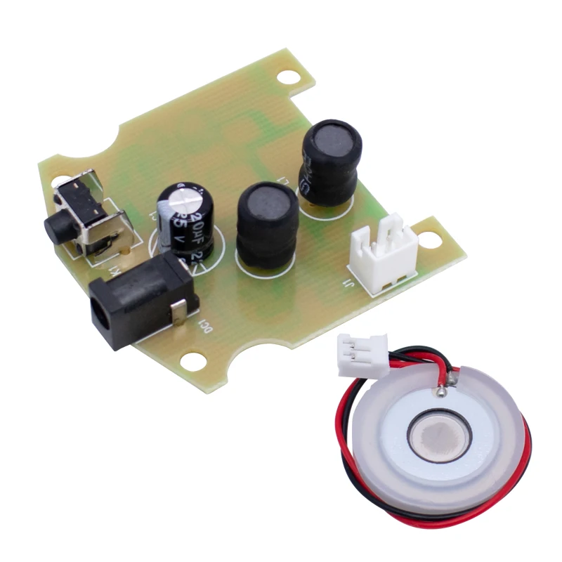 20mm 113KHz Ultrasonic Humidifier Mist Maker USB Ceramic Atomizer Transducer Humidified Plate Accessories + PCB Module D20mm