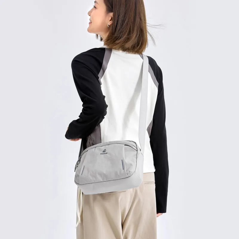 حقائب قماش نسائية صغيرة بسحاب متينة متعددة الوظائف حقيبة كروس مريحة حقيبة كتف للتسوق للسيدات 3073-07