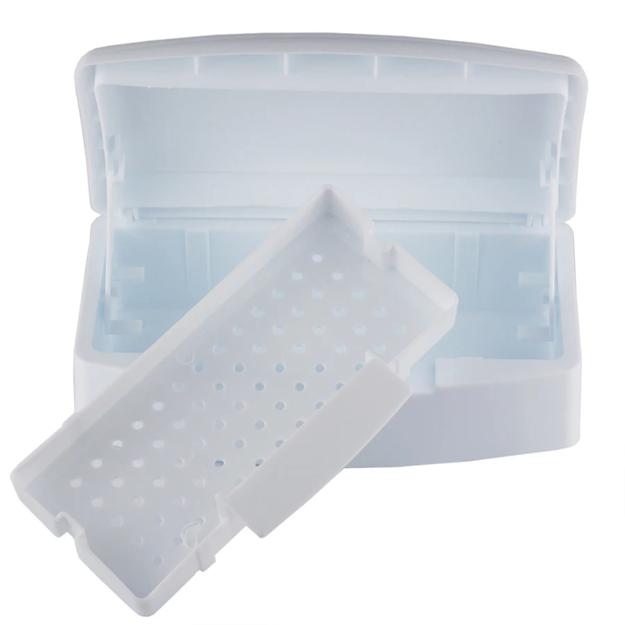 Nail Art Tools Sterilizer Tray, Disinfection Pedicure Manicure Tools Box, Salon Tools