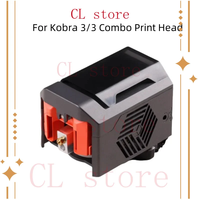 

For Anycubic Print Head Original Extruder Assembly for Kobra 3/Kobra 3 Combo Cutter