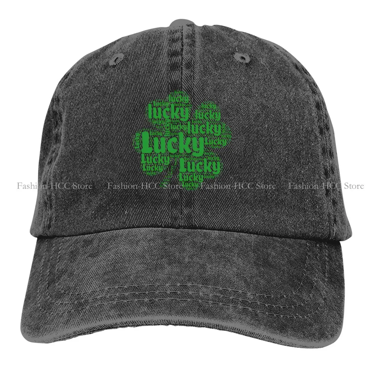 

Summer Cap Sun Visor Lucky 4 Leaf Clover Hip Hop Caps Lucky 4-Leaf Cowboy Hat Peaked Hats