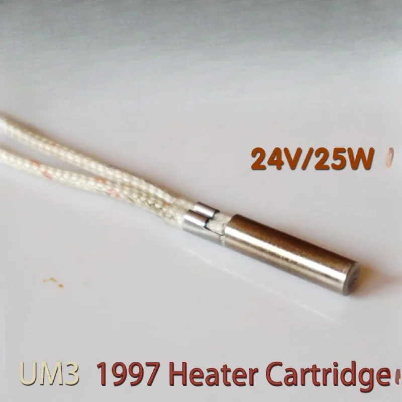 

um3 is suitable for electric heating tubes of Φ4×15mm and 25W 3D printer accessories