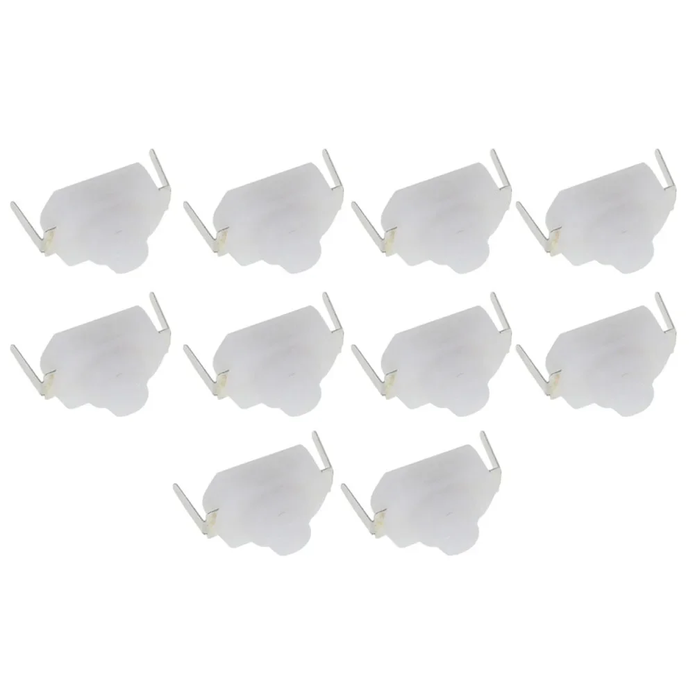 Push Button Switch For Mini Torch 10PCS 1A 30V DC Latching On Off Type With Plastic Housing And Copper Conductive Elements