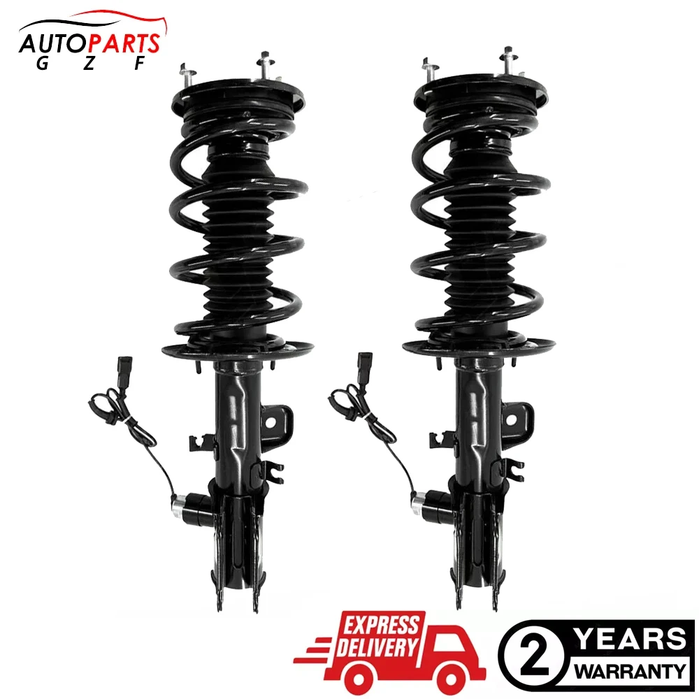 

Front L+R Shock Strut Assys w/Electronic For Lincoln MKS 3.5L DA5Z18124K 2013-2016
