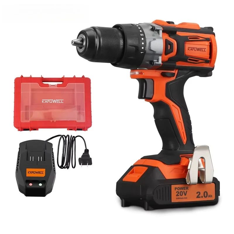 

PA4526H Impact Lithium Electric Drill Rechargeable Power Tools Drill Kit Cordless Drill Power Tool Set