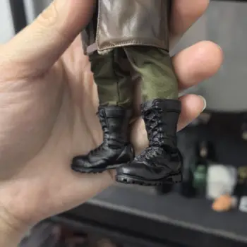Modèle de bottes tactiques à l'échelle 1/12 pour manchons Ad...