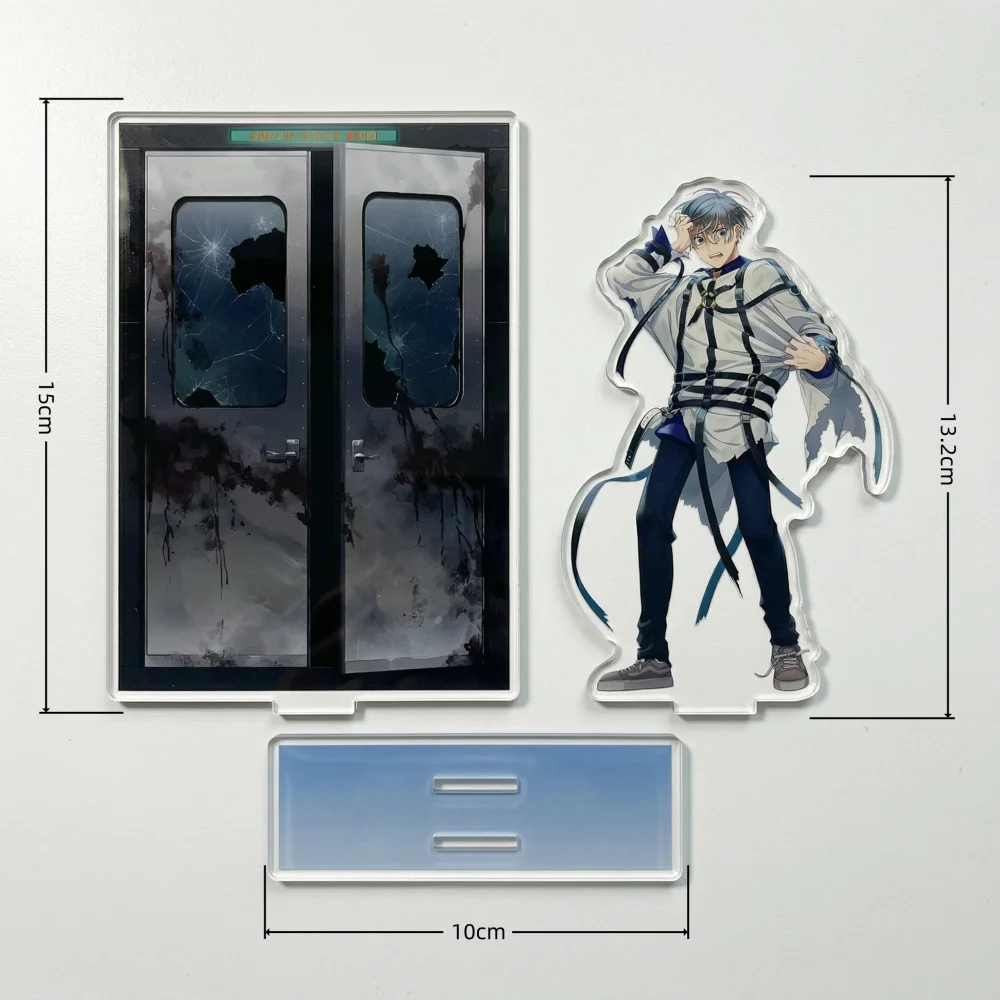 Anime MILGRAM Acrylic Stand Haruka Sakurai Futa Kajiyama Mikoto Double-slot Figure Display Key Desktop Ornament Fans Gift