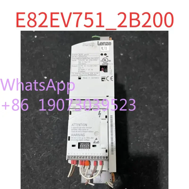 Б/у инвертор E82EV751-2B200 220 В 0,75 кВт Тест ОК