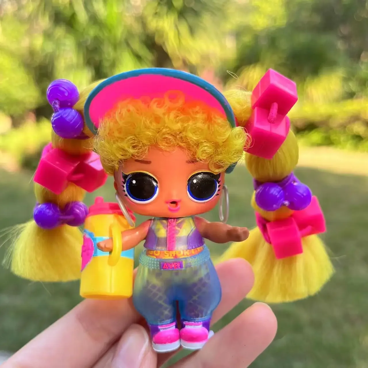 LOL 8CM Long Hair Doll Remix Series Rare Children\'s Toy House Children\'s Birthday and Christmas Gifts Without Boxes