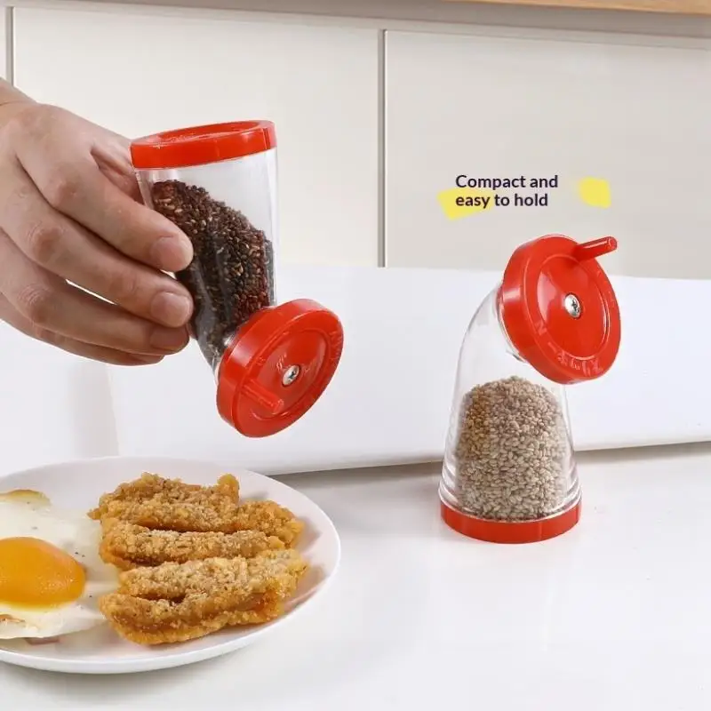 Manual Sesame Grinder Hand Seasoning Crusher Tool Handmade Salt Or Pepper Grinder For Home Kitchen Salt Pepper view 5