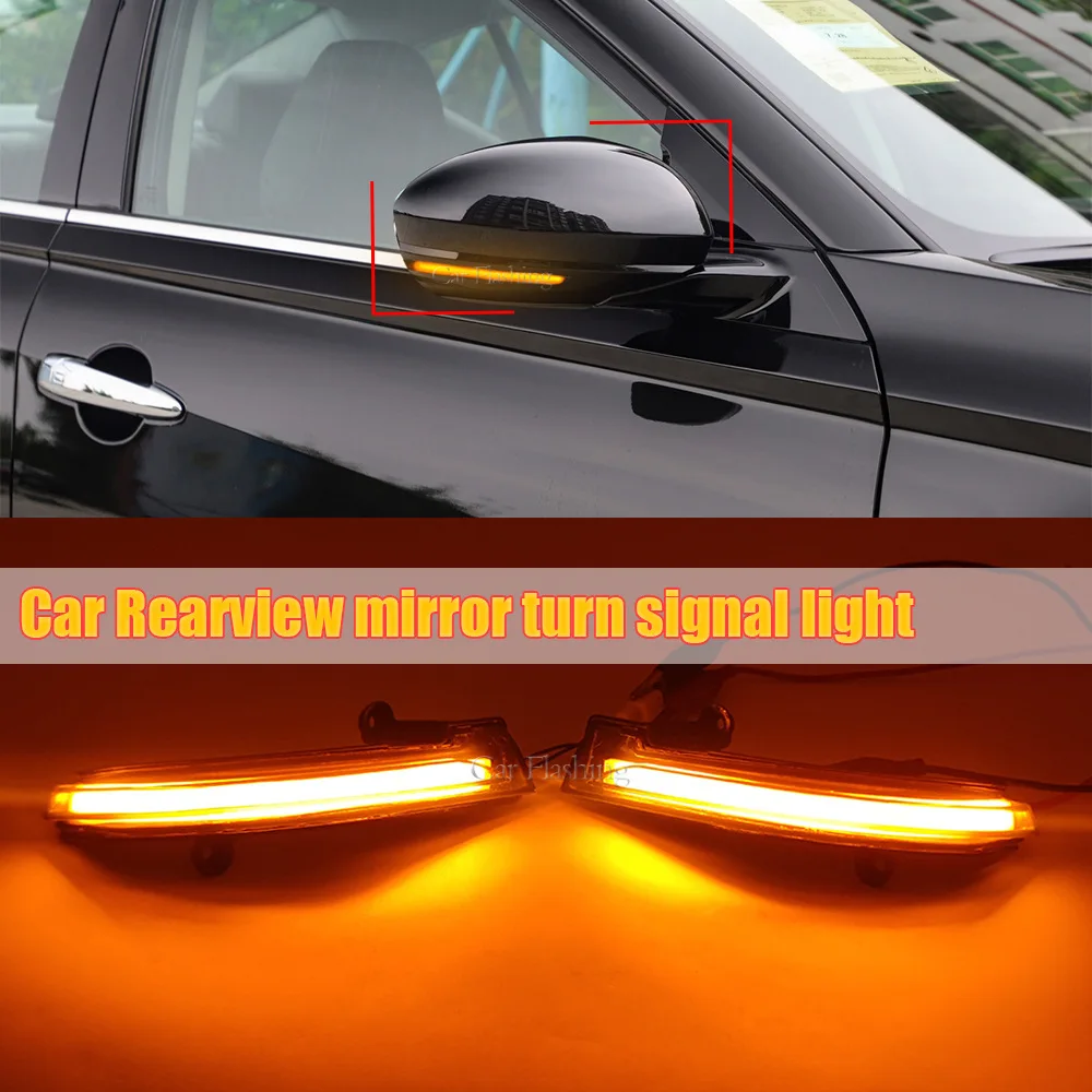 

For Nissan 19-22 7th generation new Teana LED reversing mirror light strip, reflective mirror, flowing turn signal light