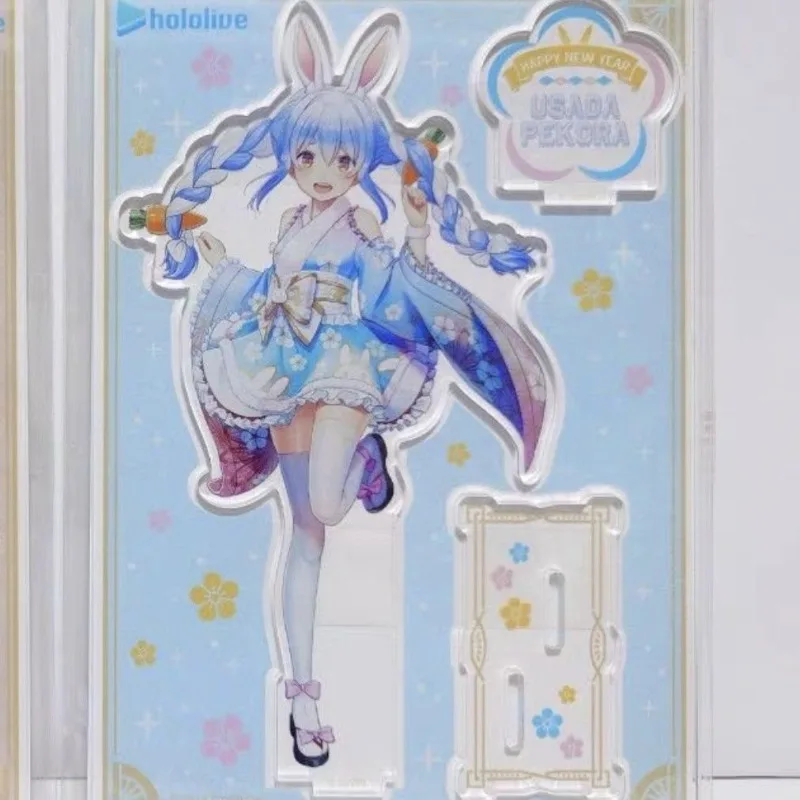 Anime Figure Usada Pekora Houshou Marine Acrylic Stand Cartoon Character Peripheral Desktop Ornament Decoration Gifts Keychain