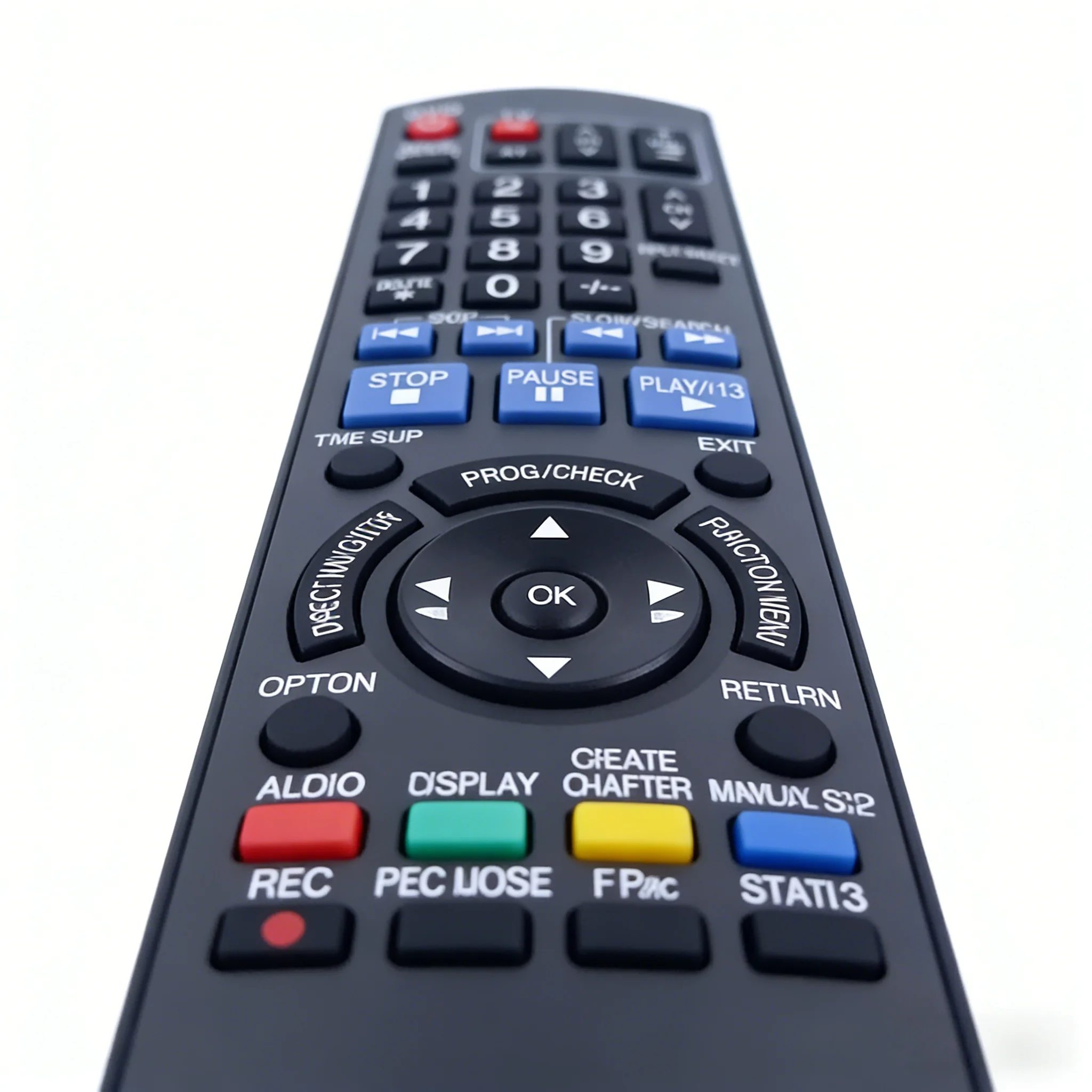 

Replacement Remote Control for Panasonic Blu-ray DVD Player, Compatible with N2QAYB001030 N2QAYB004033 N2QAYB005031