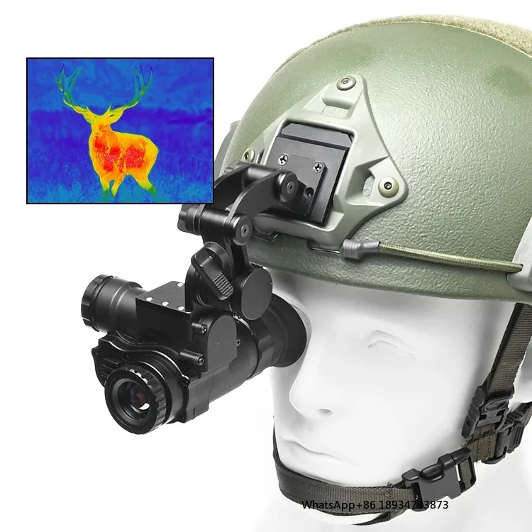 

Тепловизионный монокуляр 384x288 с креплением на шлем, 15 мм, высокопроизводительный прибор ночного видения