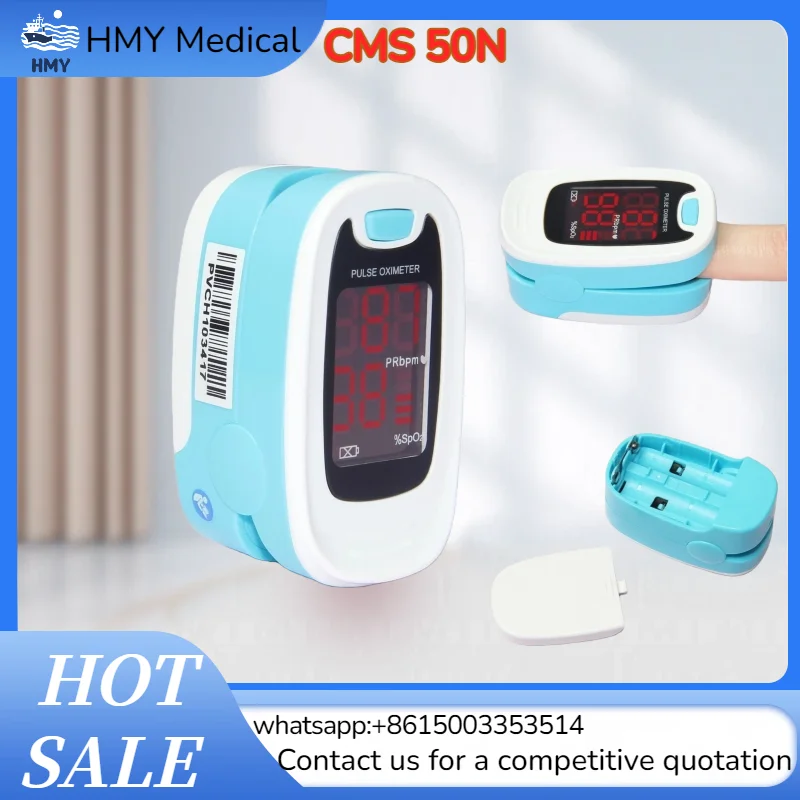 

Пульсоксиметр CONTEC на кончике пальца — монитор SpO2 и сердечного ритма