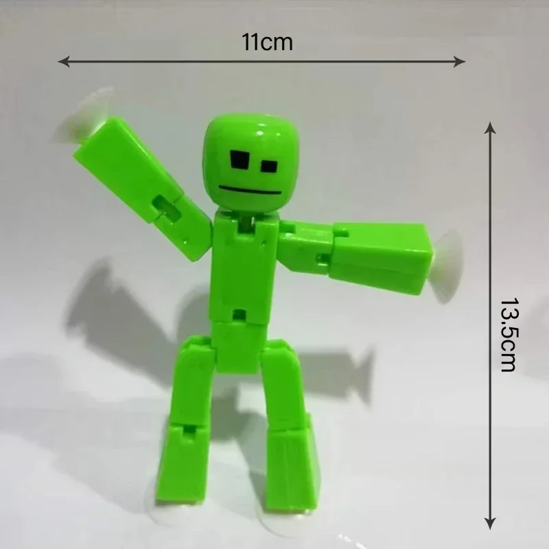 1 To 10 Randomly Colored Sticky Robots Sticky Robots With Suction Cups Charming Movements Dolls Turned Into Gifts To Give Away